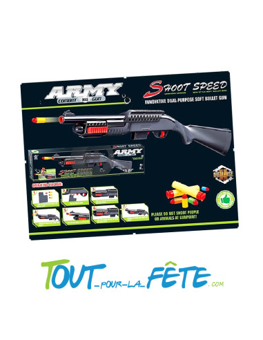 Fusil a pompe a balles