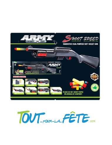Fusil a pompe a balles