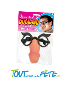 Binocles Dugland lunettes avec un zizi à la place du ne 2