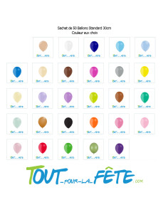 Ballons Standard 30cm