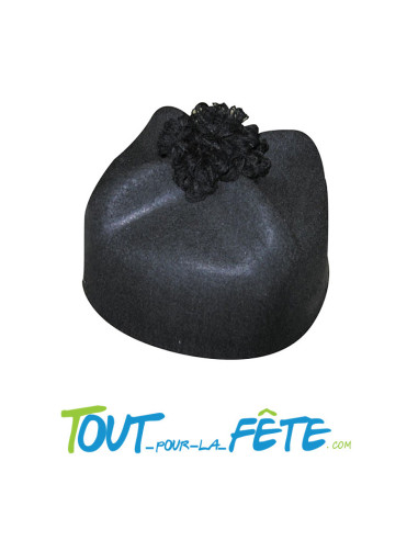 Chapeau barrette de curé