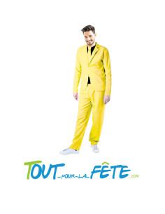 Déguisement Costume Fashion Néon Jaune