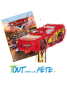 Piñata à tirer Cars 2