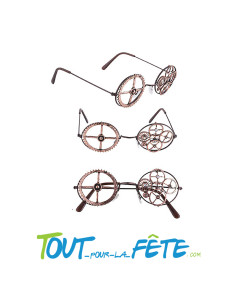 Lunette steampunk engrenage
