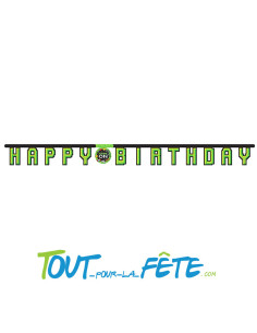 Guirlande happy birthday jeux vidéo