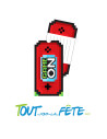 Lot de 8 cartons d'invitations jeux vidéo