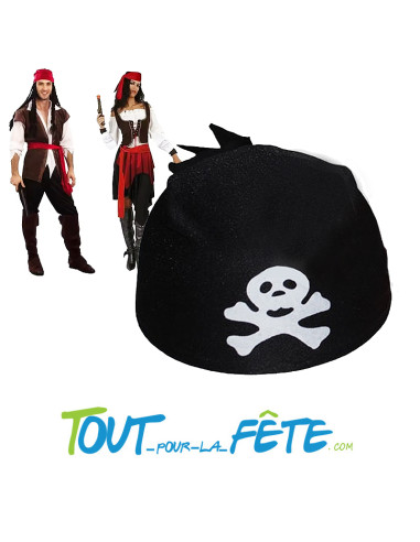 Chapeau bandana de pirate