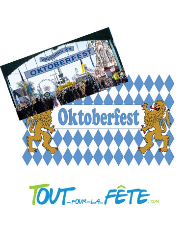 Drapeau Oktoberfest 90cm x 150cm