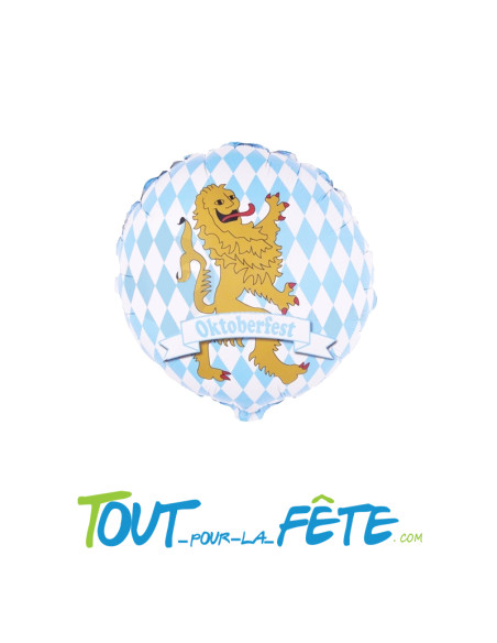Ballon aluminium Oktoberfest 46cm