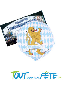 Ballon aluminium Oktoberfest 46cm 2