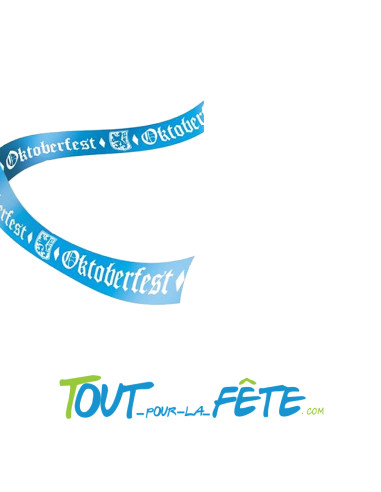 Cordon de sécurité Oktoberfest 5 mètres