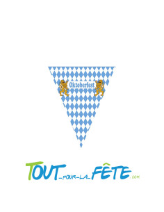 Guirlande Fanion Oktoberfest 5 mètres