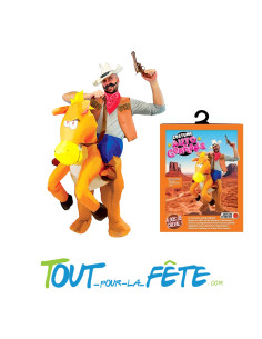 Costume auto gonflable cheval 2