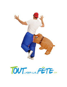 Costume auto gonflable chien 2