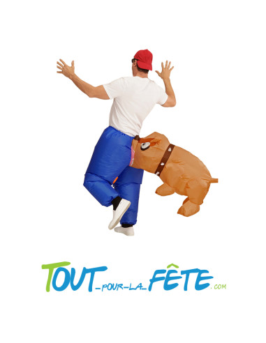 Costume auto gonflable chien