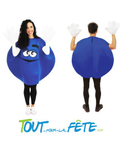 Costume bonbon ronds M&M's taille unique 2