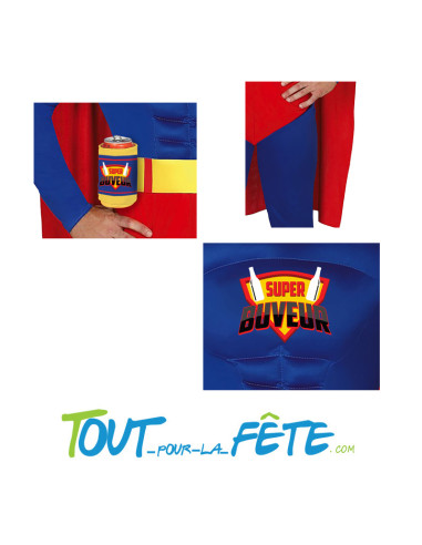 Costume Super buveur
