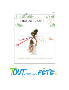 Jeu ou ronde des rubans lancer de bouquet poétiques