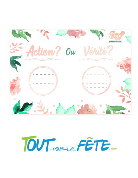 Jeu à gratter spécial EVJF