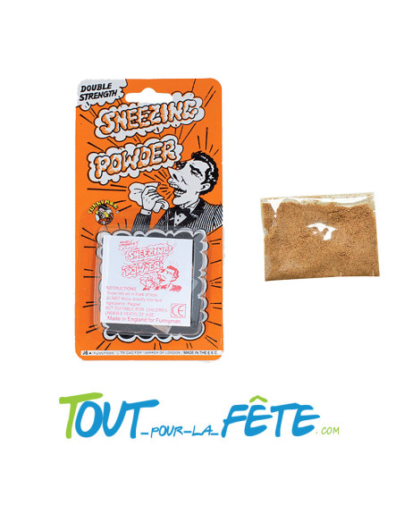 Poudre à Eternuer farce et atrappe