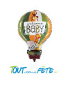 Ballon aluminium Montgolfière