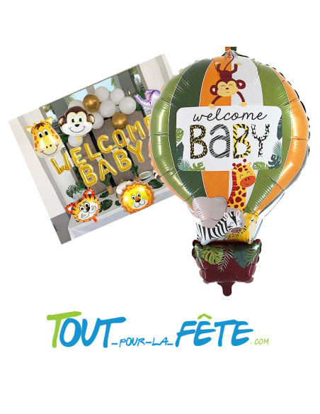 Ballon aluminium Montgolfière