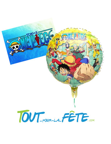 Ballon aluminium One Piece© 43cm