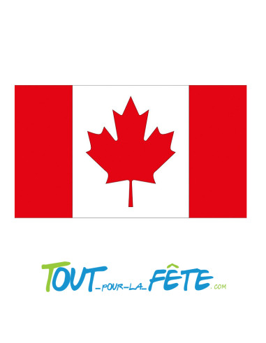 Drapeau polyester Canada 90x150 cm