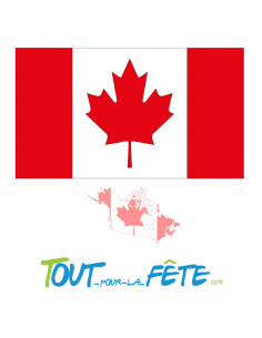 Drapeau polyester Canada 90x150 cm 2