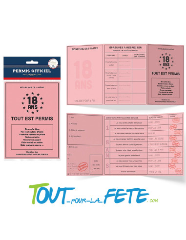 Permis humoristique par âge