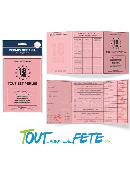 Permis humoristique par âge