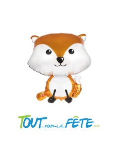 Ballon aluminium Renard 50 cm