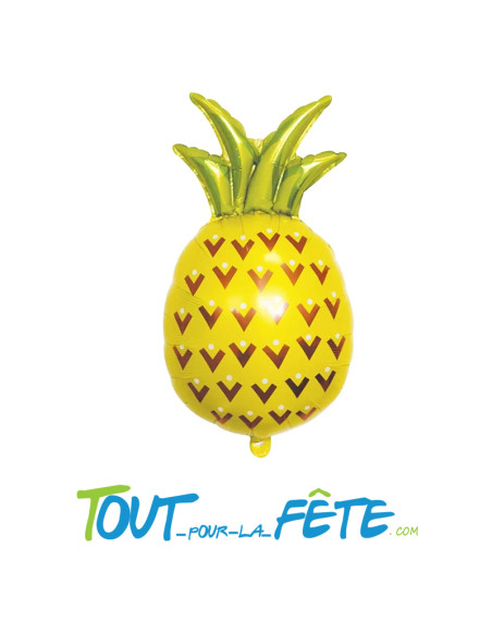 Ballon aluminium Ananas 80 cm