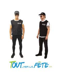 Déguisement de policier adulte taille unique 2