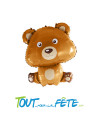 Ballon aluminium Ours 50 cm