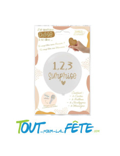 Carte Ballon Annonce "Parrain/Marraine"