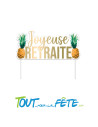 Top gâteau joyeuse retraite
