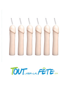 Bougies Zizi Accessoires coquin, drôle, sexy, humour