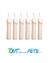 Bougies Zizi Accessoires coquin, drôle, sexy, humour