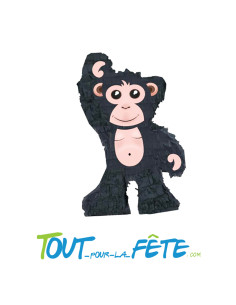 Piñata à tirer Singe a remplir 55cm x 33cm 2