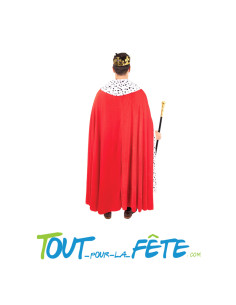 Déguisement cape de roi adulte taille unique 2