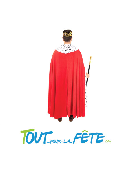 Déguisement cape de roi adulte taille unique