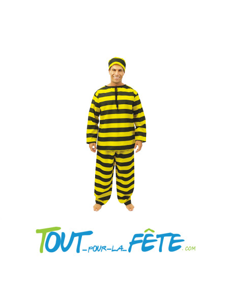 Déguisement de Prisonnier