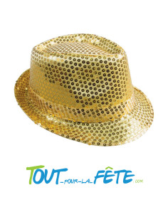 Chapeau borsalino a sequin 2