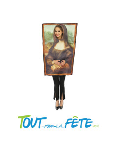Costume tableau Mona lisa Joconde