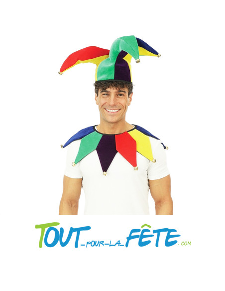 Set fou du roi ( chapeau, col )
