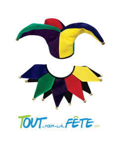 Set fou du roi ( chapeau, col ) 2