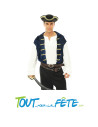 Ceinture porte-épée marron réglable