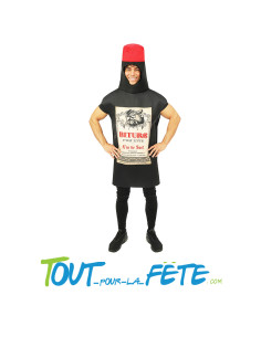 Costume bouteille de vin