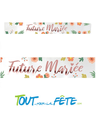Écharpe de la future mariée